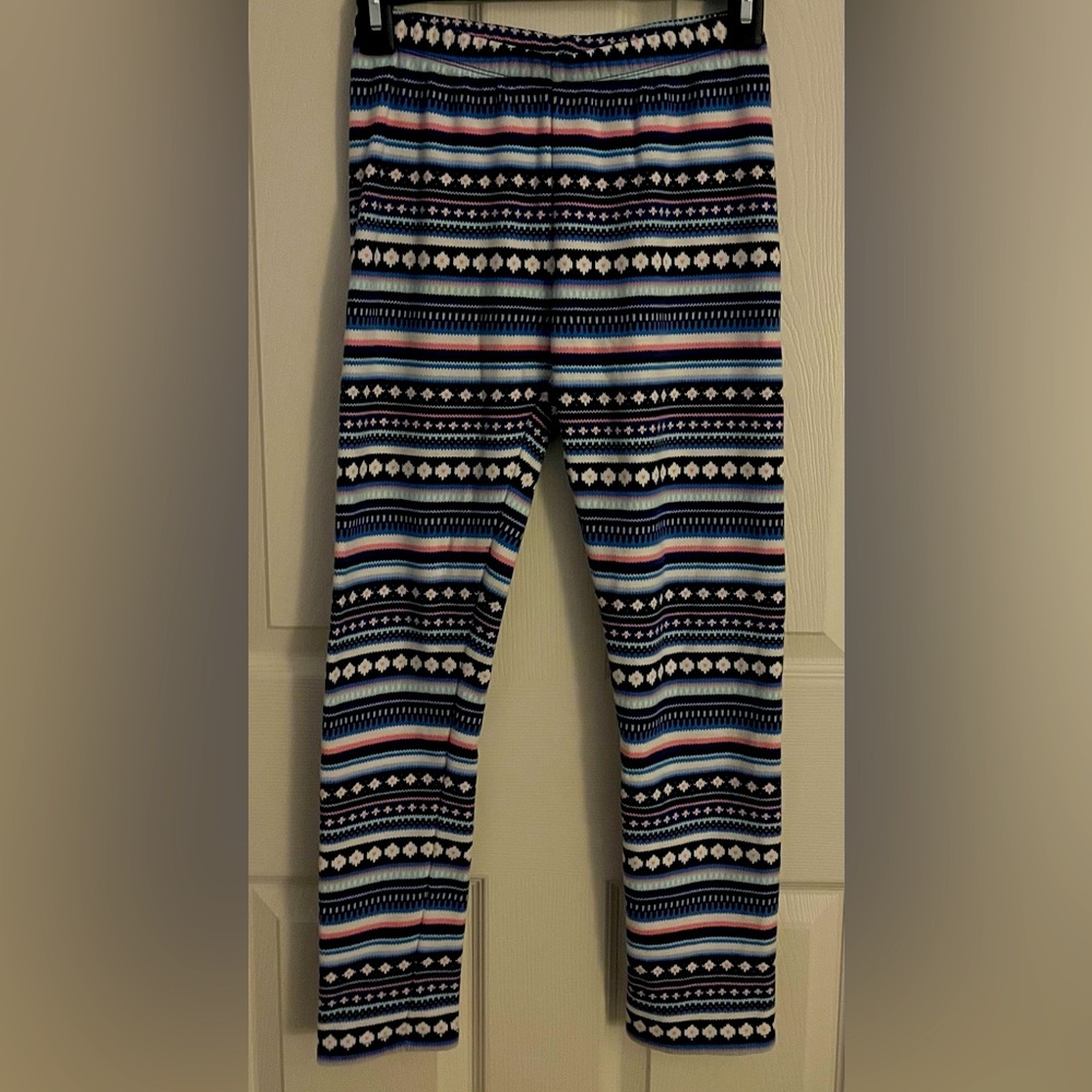 Gymboree fleece lined leggings, size XL/14